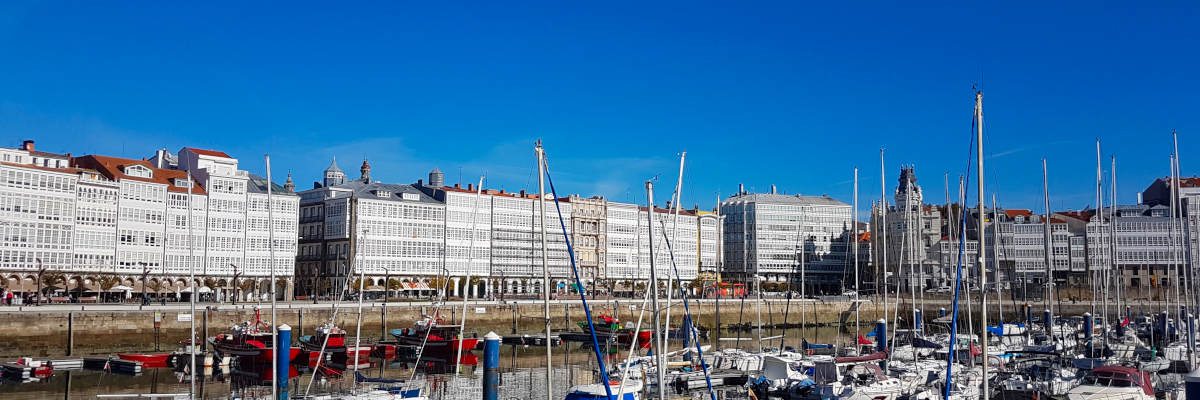 Orzan Beach in La Coruña